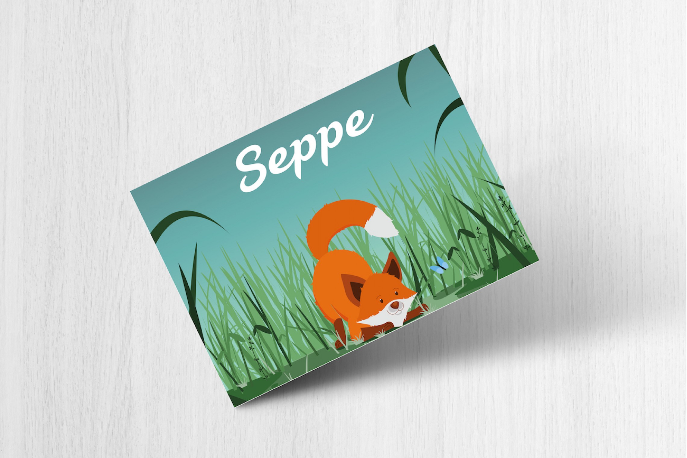 Spelend vosje